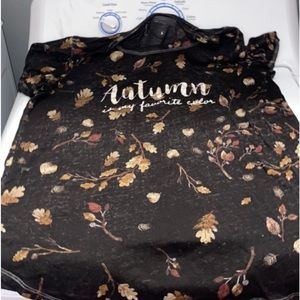 Woman’s fall shirt